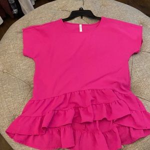Small hot pink top brand MTS